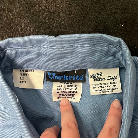 Workrite FR Button Down - Picture 5 of 5